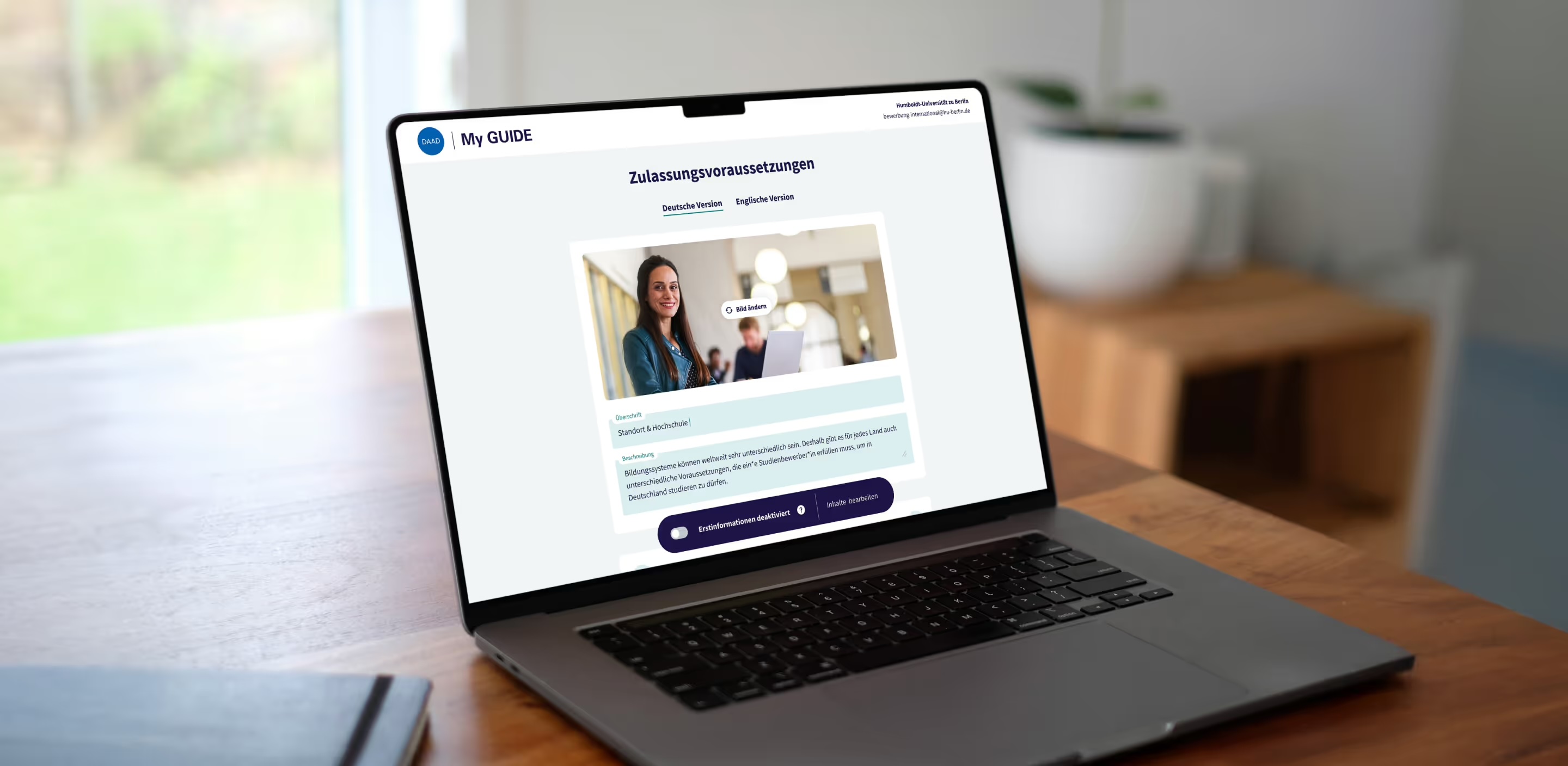 brightside Studio Projet - DAAD | Réponses automatiques par IA pour l’enseignement supérieur