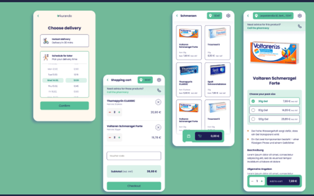 True Node GmbH Projet - Livraison de produits pharmaceutiques
