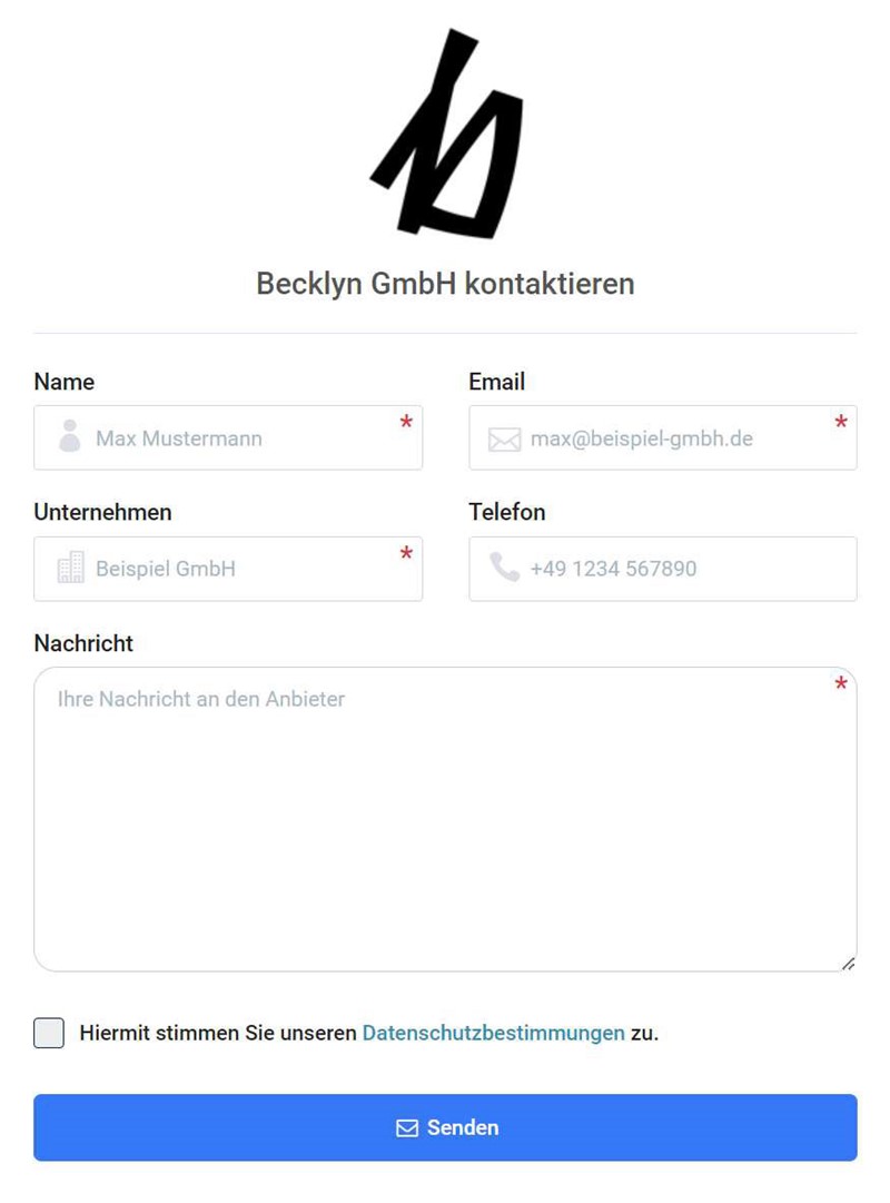 Contactez vos prestataires préférés