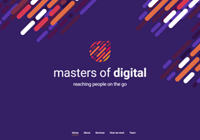 Unimedia Technology Projet - Site web de Masters of Digital