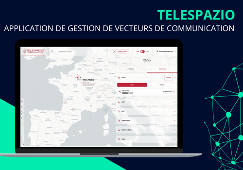 THE CODING MACHINE Projet - TELESPAZIO : Application gestion vecteurs de comm.