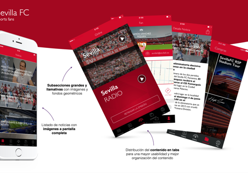 SEVILLA FC | Développement d'applications mobiles