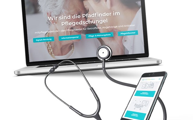sprylab technologies GmbH Projet - mitpflegeleben plateforme
