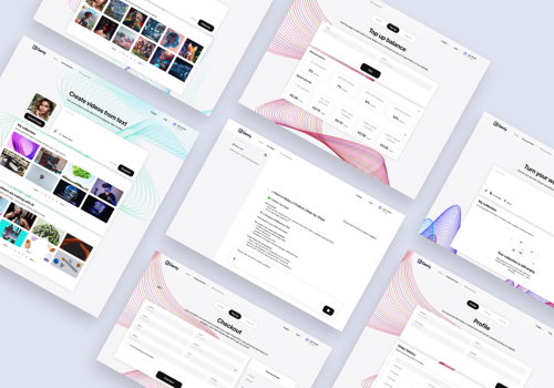 Nuvel studio Projet - Site web pour une suite de produits IA (SaaS)