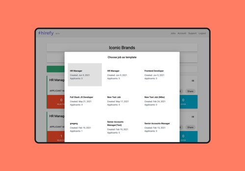 First Line Outsourcing Projet - Hirefy
