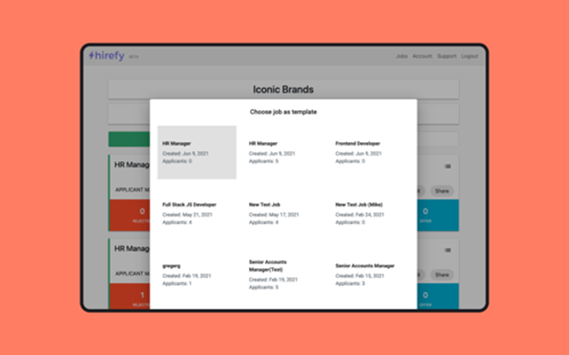 First Line Outsourcing Projet - Hirefy