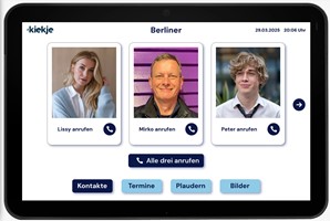 Elasticbrains Projet - Kiekje - Tablette numérique en famille pour les seniors