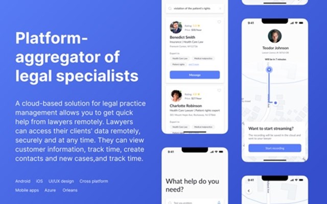 Managed Code Projet - Développement d’application mobile hybride pour un cabinet d’avocats