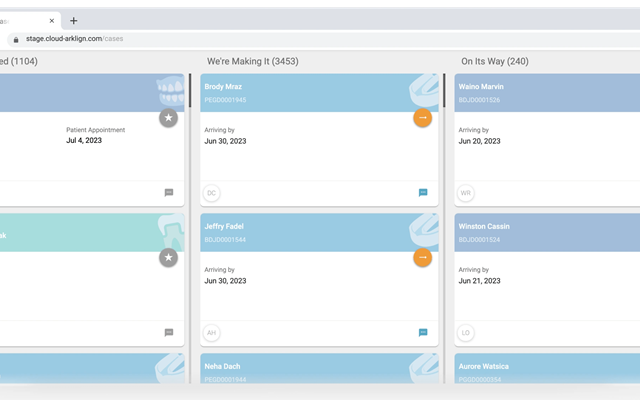Flyant Projet - Assurance qualité pour une plateforme de gestion des cas dans le secteur dentaire