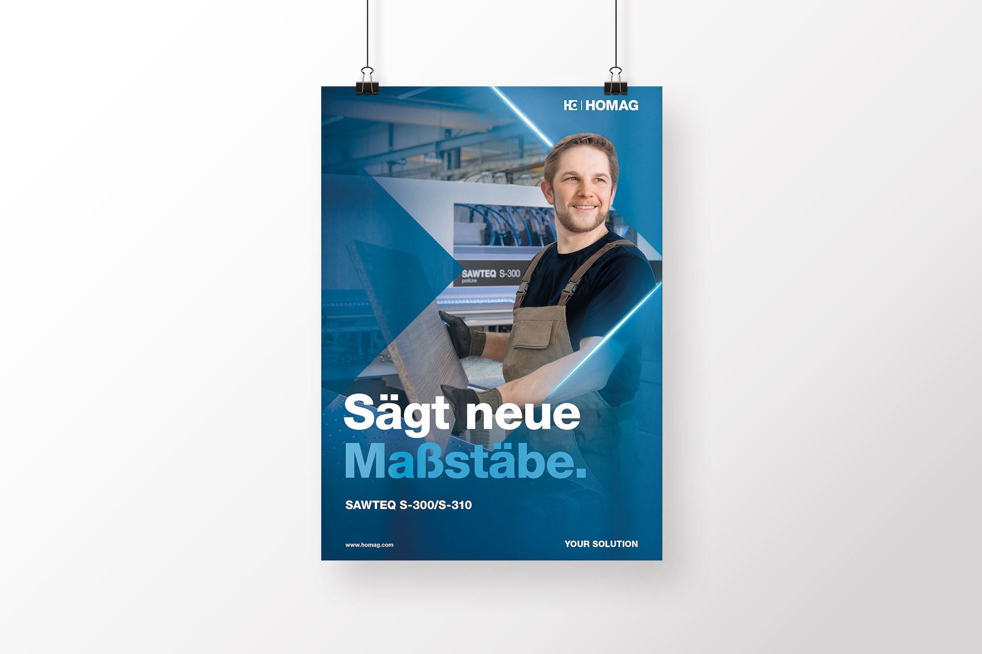 HOMAG SAWTEQ S‑300/S‑400 : une campagne marketing complète, réfléchie et empreinte d’émotion