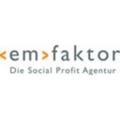 em-faktor - Die Social Profit Agentur Logo