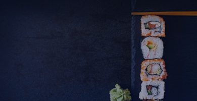 Plateforme en ligne pour une chaîne de restaurants de sushi de premier plan