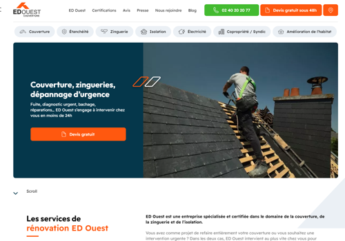 UpByWeb Projet - SEO & SEA Ed Ouest