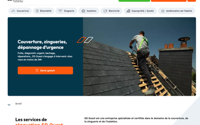 UpByWeb Projet - SEO & SEA Ed Ouest