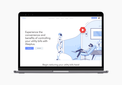 Shakuro Projet - Site web pour une entreprise de technologie pour la maison intelligente.