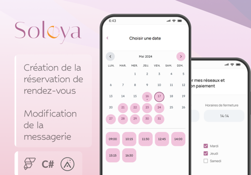 Soleya - Application de reservation de rendez vous